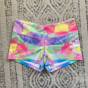 FEED ME FIGHT ME booty shorts